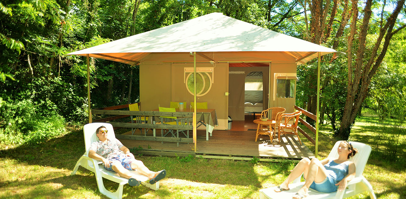 Les hébergements du Camping Chambourlas - Coeur d'ardeche