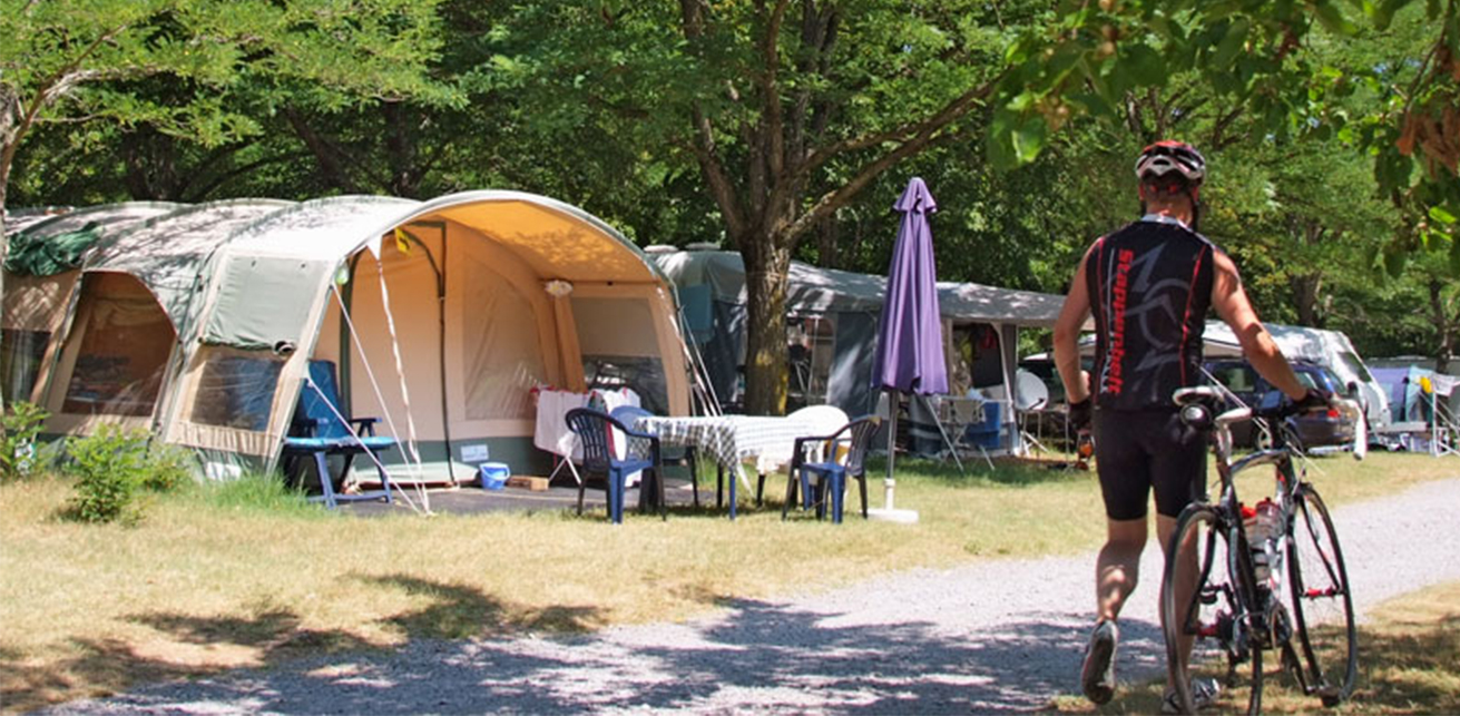 Camping Coeur d'ardeche : Plan du camping en ardèche