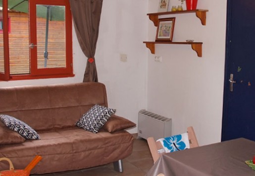 Photo du chalet 6 places du camping au coeur de l'Ardèche