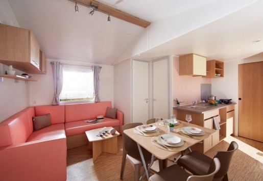 Photo du mobil-home 8 places du camping au coeur de l'Ardèche