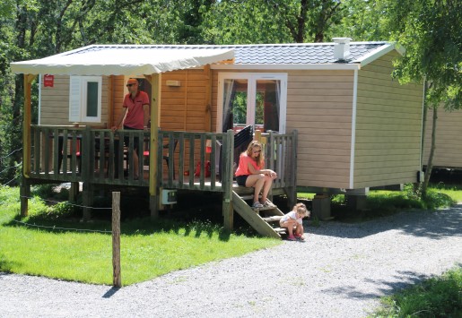 Photo du mobil-home 8 places du camping au coeur de l'Ardèche