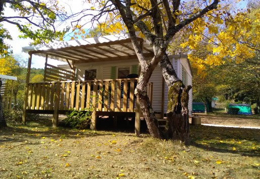 Photo du mobil-home 4 places du camping au coeur de l'Ardèche