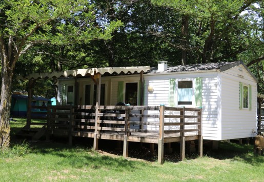 Photo du mobil-home 6 places du camping au coeur de l'Ardèche