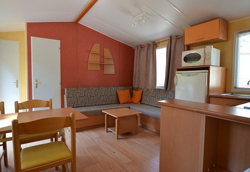 Photo du mobil-home 6 places du camping au coeur de l'Ardèche