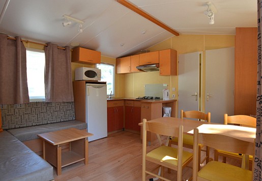 Photo du mobil-home 6 places du camping au coeur de l'Ardèche