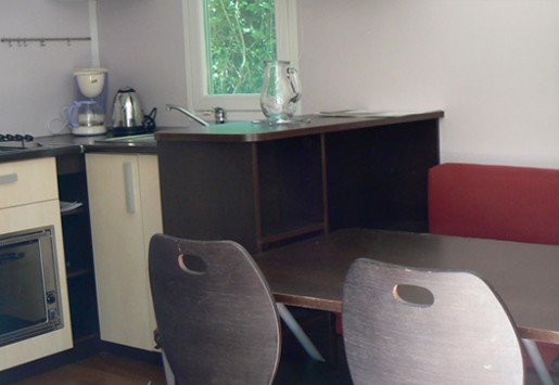 Photo du mobil-home 6 places du camping au coeur de l'Ardèche